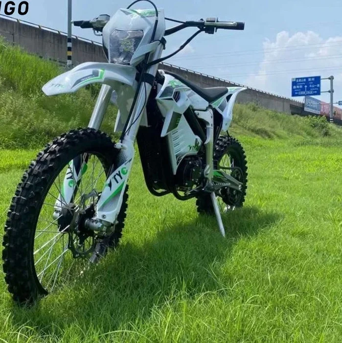 Motocicleta Todoterreno Eléctrica de Alta Potencia 72V 12000w 125km/h, Motocicleta Chopper