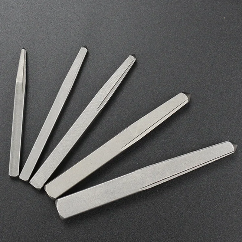 Extractor de tornillos de cabeza rota, herramienta de extracción de tornillos cuadrados de 5 piezas, juego de brocas, 5 piezas