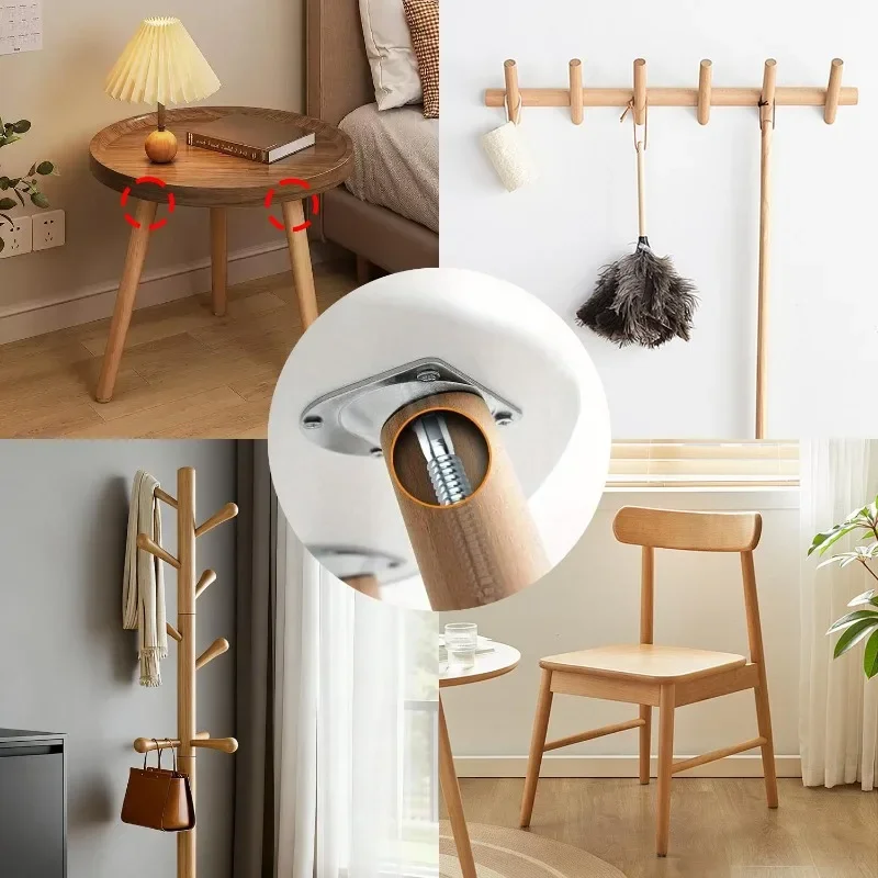 Tornillos autorroscantes de doble cabeza, tornillos de conexión resistentes para muebles, tornillos para cajones, gabinetes, reparaciones de bricolaje, herramientas de fijación
