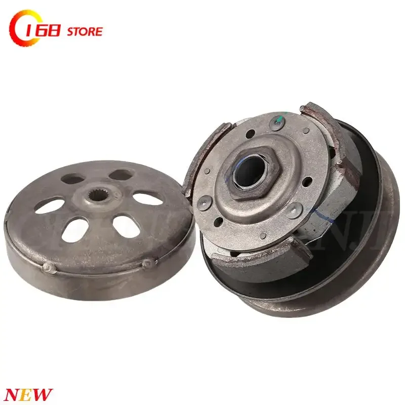 Rueda motriz y rueda impulsada para motor GY6-230cc, utilizadas para cuatrimotos de playa, karts, accesorios de embrague de motor. ¡Oferta!