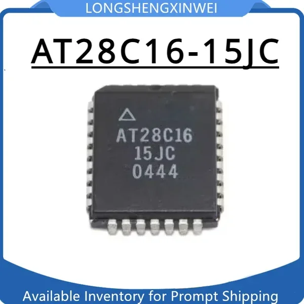 1PCS AT28C16 AT28C16-15JC PLCC32