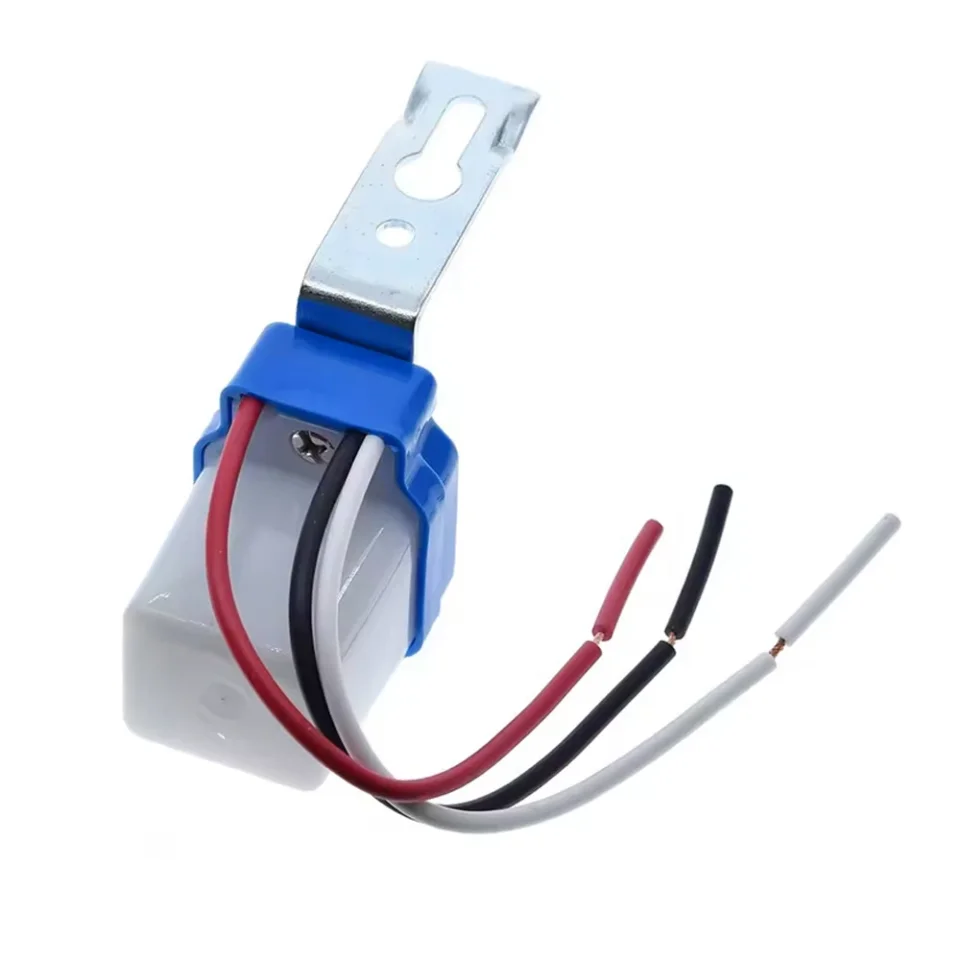 Controlador de Luz de Calle Impermeable AS-10, Interruptor de Control de Luz Automático, Resistente a la Lluvia, Sensor de 12V-220V
