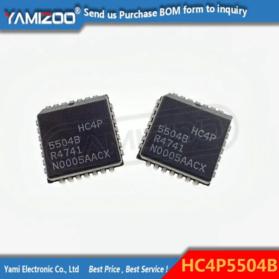 1 Uds HC4P5504B HC4P5504 4P5504B PLCC-28 nuevo Original