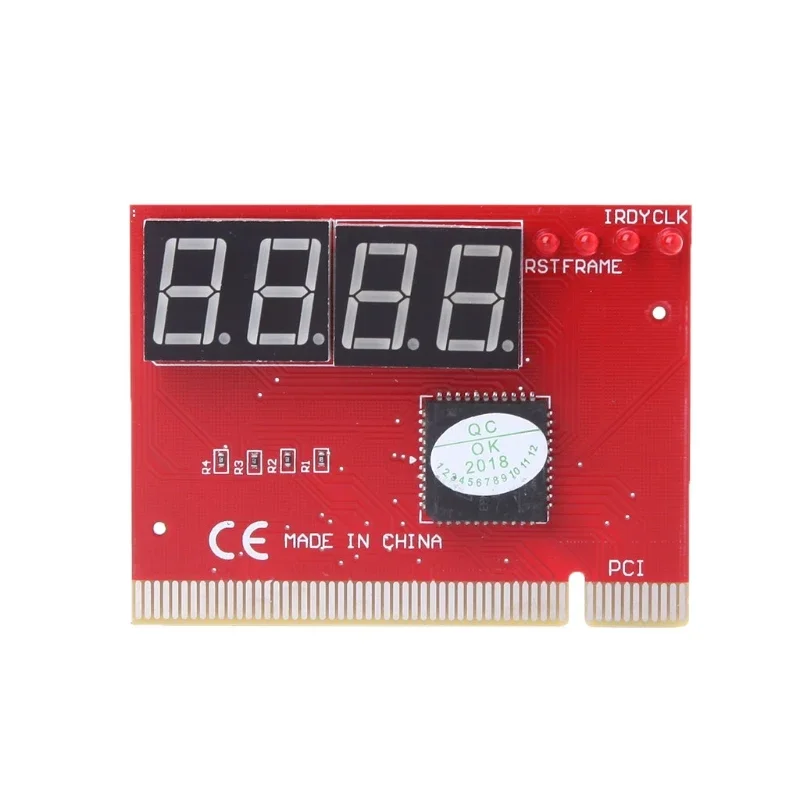 Analizador de PC, probador de placa base de tarjeta postal de diagnóstico con LED para placa PCI Mian
