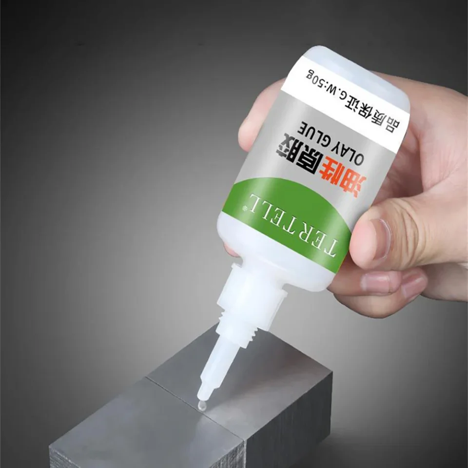 Pegamento aceitoso de alta resistencia para soldadura, pegamento súper adhesivo Universal, pegamento fuerte, plástico, madera, cerámica, agente de soldadura de Metal, 20/40/50g