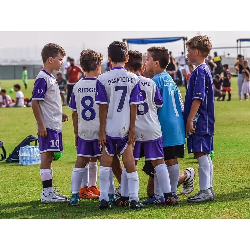 Calcetines de fútbol para niños y niñas de 4 a 12 años, calcetines de tubo de rayas hasta la rodilla para jóvenes, fútbol atlético, béisbol