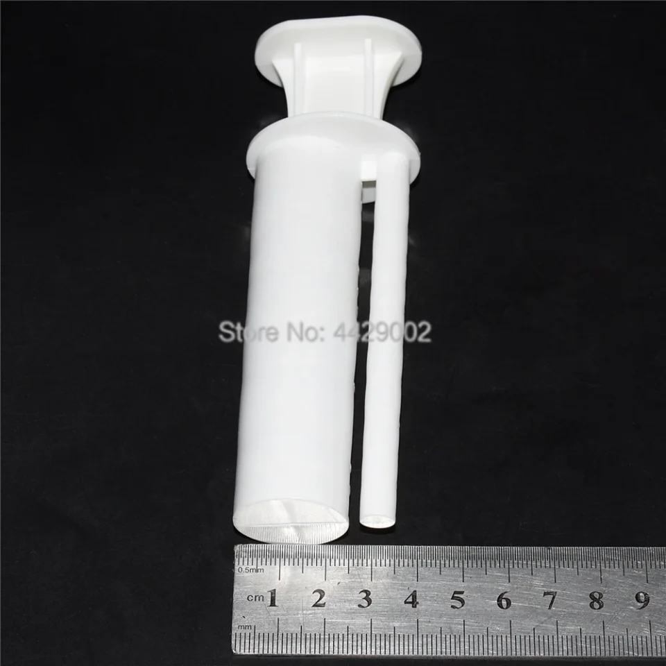 Pistola Aplicadora de Pegamento AB 10:1 de 50 ml, Cartuchos de Dos Componentes, Pistón Aplicador de Adhesivo para Resinas Epoxi AB de 50 ml 10:1