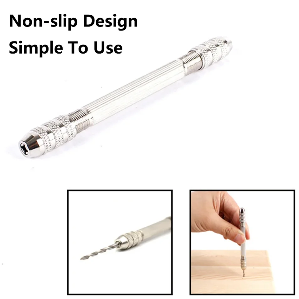 Herramienta de alambre de cobre trenzado DIY, taladro de mano de acero de alta velocidad, herramienta de conexión de fabricación de alambre de joyería, accesorios de fabricación de joyas DIY