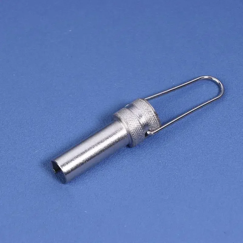 Escudo de seguridad, herramienta de extracción de funda de llave de conector F para herramientas de fijación de línea de TV Digital con perilla moleteada