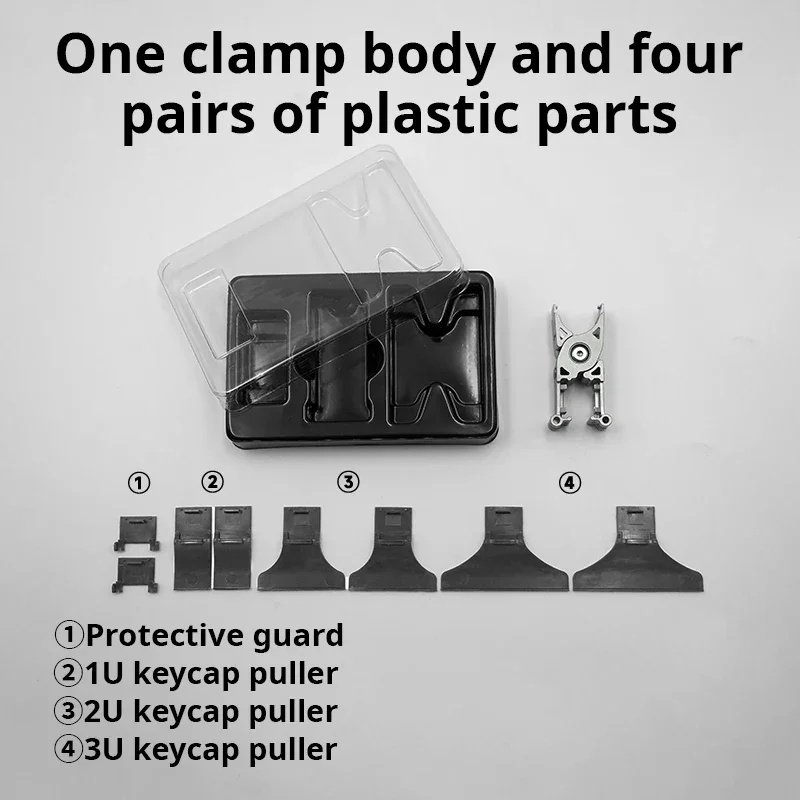 Herramienta Multiusos TX V1.1 5 en 1 para Extraer y Abrir Interruptores de Teclado Mecánico 1U2U3U6U6.25U7U KeyCap