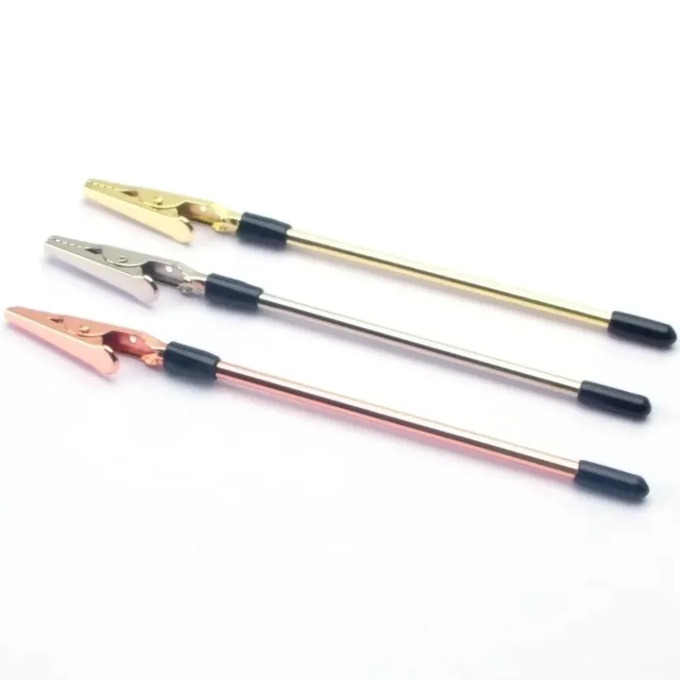 Herramienta de pulsera de Metal, mecanismo de enganche seguro, pinza de cocodrilo, alicates para pulsera, herramienta de sujeción retráctil, ayudantes de pulsera de mano