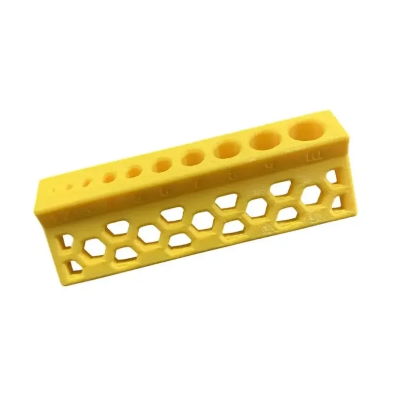 Práctica guía taladro plástico 9Cm, ayuda perforación doméstica, para mejoras del hogar y construcción a D2RD
