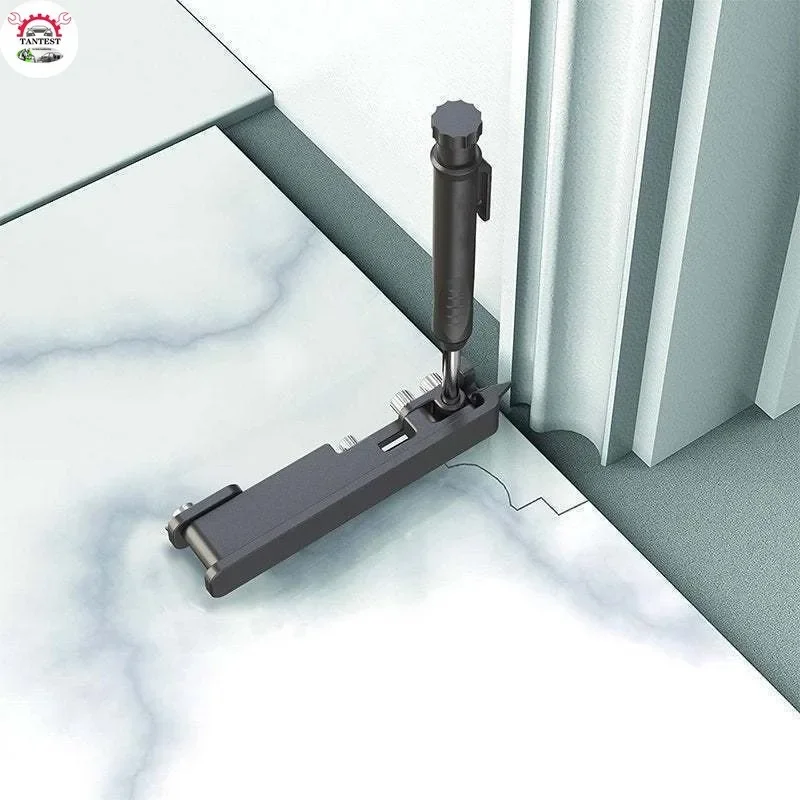 Herramienta de Trazado Multifunción - Lápiz de Construcción - Herramienta de Trazado de Aleación de Aluminio con Lápiz, Marcador de Líneas, Herramienta de Medición