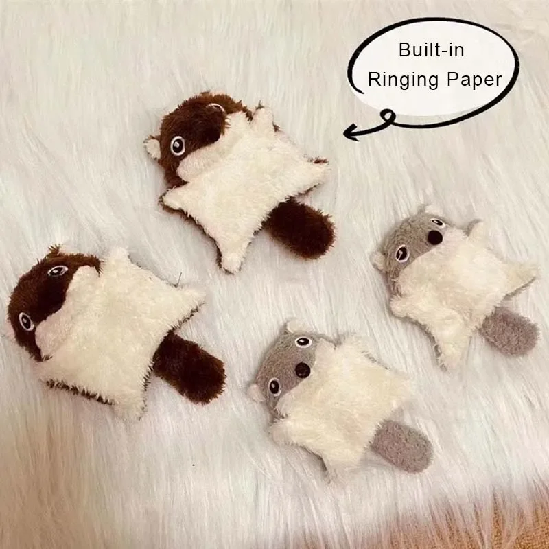 Juguete de peluche con timbre para gatos pequeños, juguete interactivo divertido para mascotas, resistente a mordeduras, juguetes para gatitos