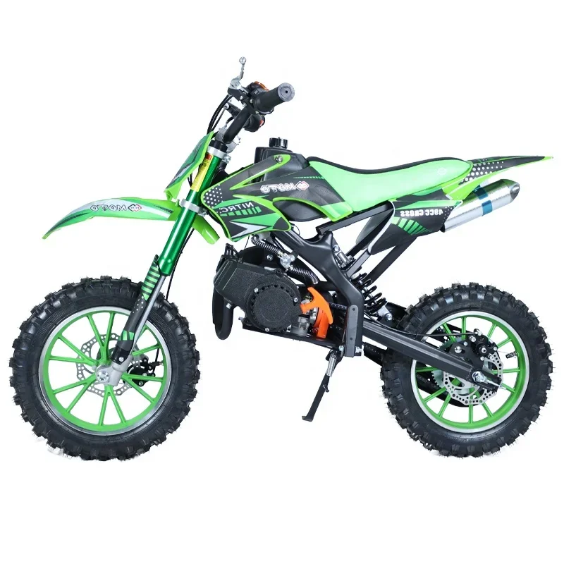 Motocicletas de 49cc, motocicleta cruzada, Mini Motor de moto de cross para niños con bicicleta de cross Ce, monocilíndrico, refrigerado por aire