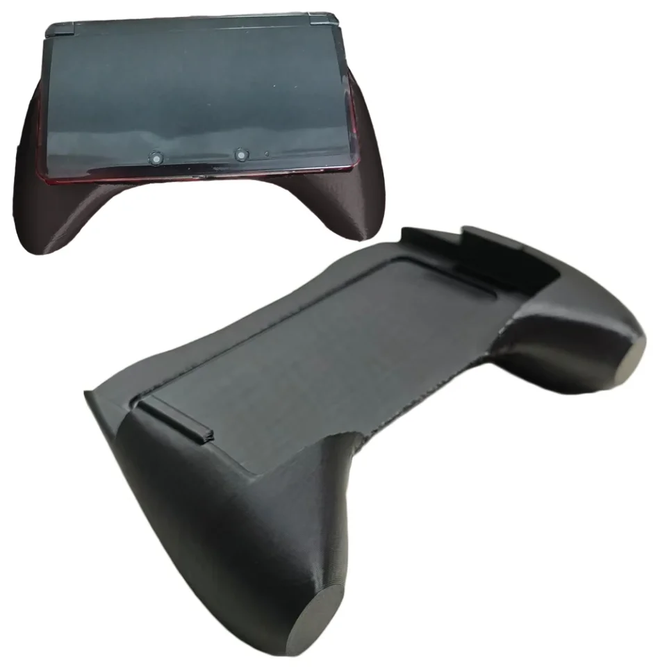 Controlador de mano DIY para 3DS antiguo, mango impreso en 3D para consola de juegos 3DS antigua, mango de sujeción con diseño ergonómico