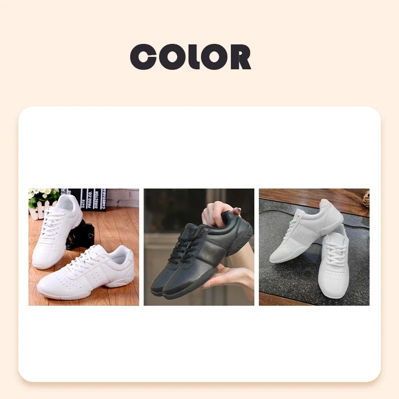 Zapatos de baile para mujer y hombre, zapatillas modernas de suela blanda para Jazz, aeróbicos, transpirables, ligeras, deportivas de baile, zapatillas de gimnasia para porristas