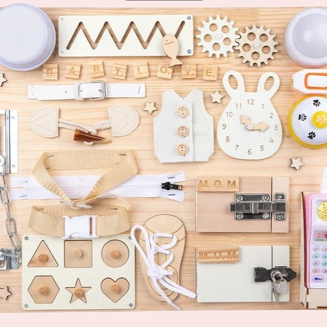 Tabla de actividades multifunciones para niñas y niños