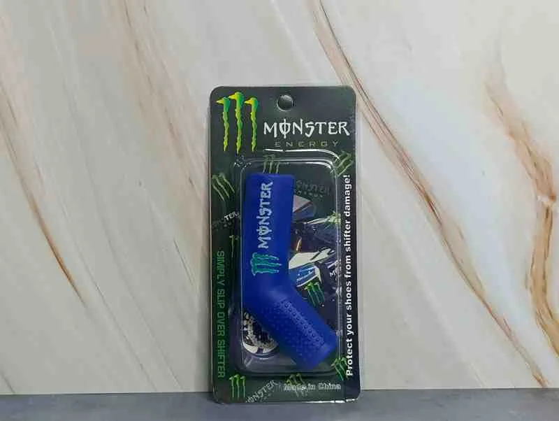 GOMA PEDAL D/CAMBIO MOTO AZUL MONSTER ENERGY 12606AZ