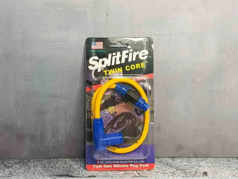 CABLE PARA BUJIA AMARILLO SPLITFIRE 8.8MM SILICONA 11585AM