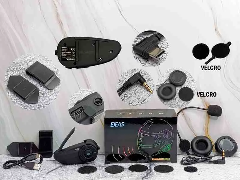 INTERCOMUNICADOR BT Q2 EJEAS P/MOTO 12142
