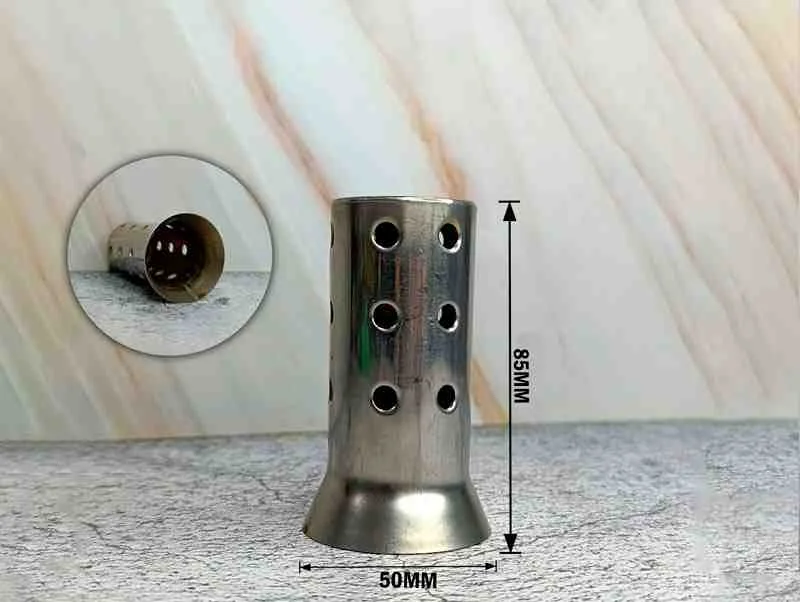 SILENCIADOR DE MUFLE P/MOTO 50MMX85MM TIPO M 12892-M