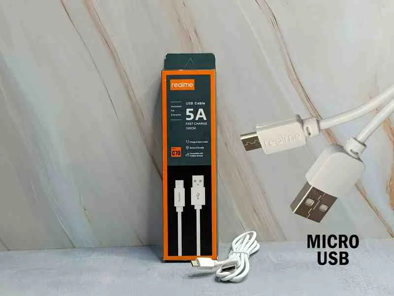 CABLE MICRO USB C70 REALME 5A 1MT C70R