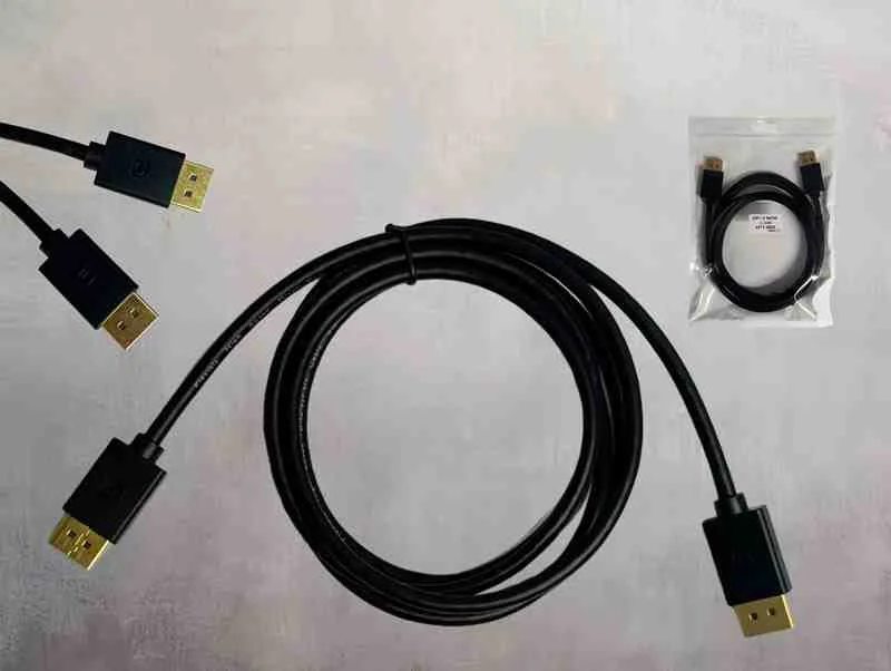CABLE DP-DP 2M MACHO-MACHO TIPO A 11537A