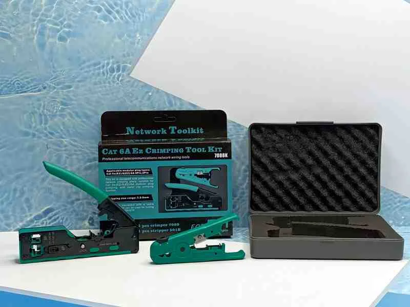 KIT PONCHADORA 7088K CAT 6A-5/6 CRIMPING TOOL