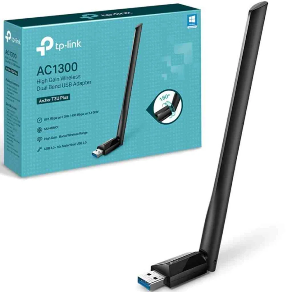 TARJETA DE RED USB T3U PLUS TP-LINK AC1300