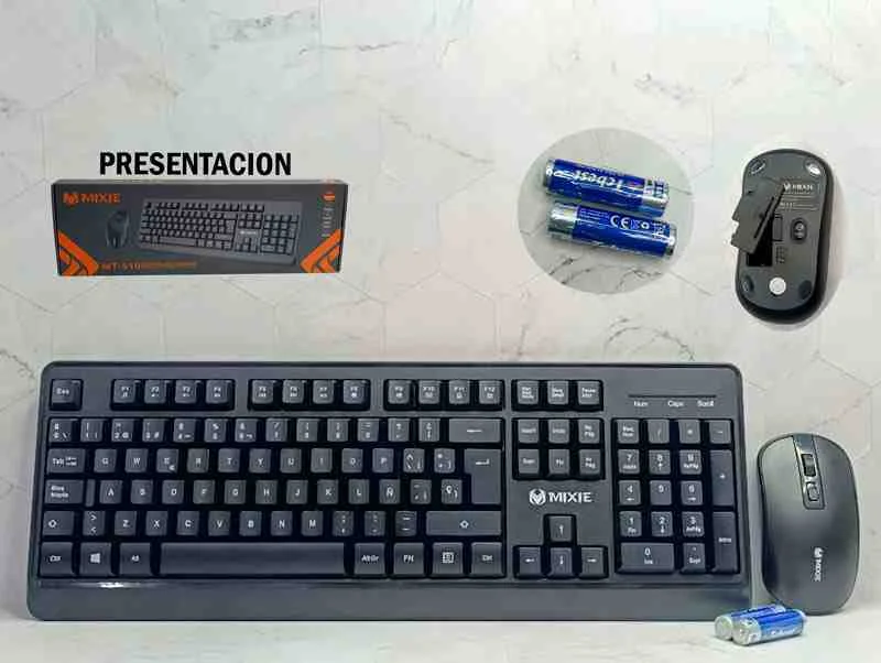 TECLADO + MOUSE MIXIE MT-5100 INALAMBRICO