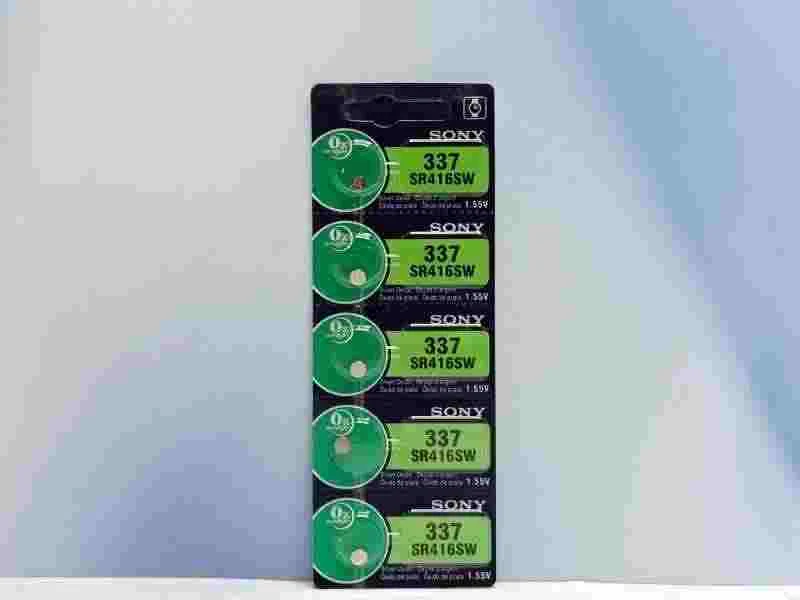 BATERIA SONY 337 SR416SW X1 Bult.(200)