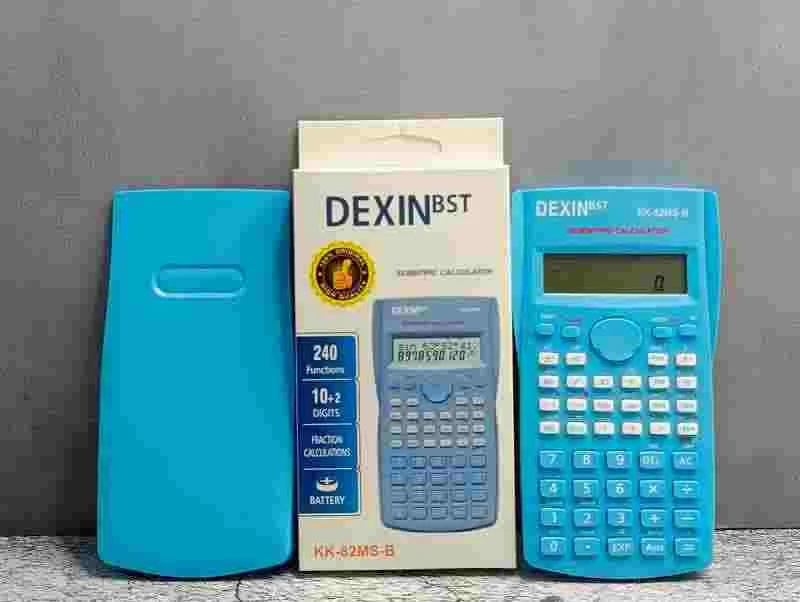 CALCULADORA AZUL DEXIN CIENTIFICA KK- 82MS-B-AZ
