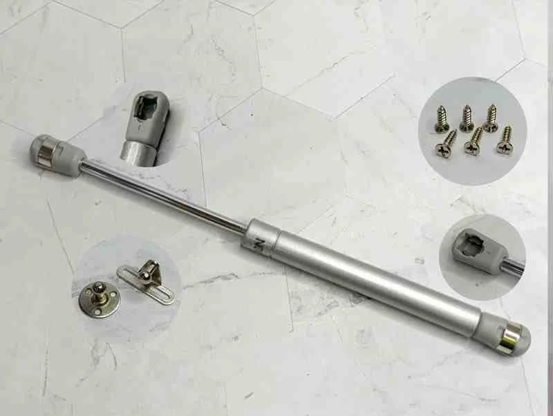 BRAZO HIDRAULICO CORTO CABEZAL RECTANG GOMA 100N 13403-R