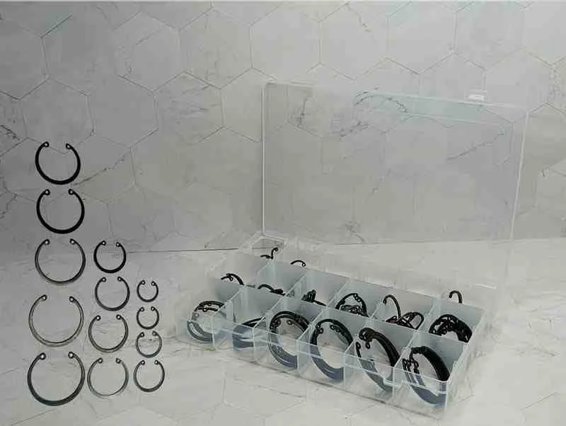 CAJA 150PCS RETENES INTERNO 22-50MM 18MED 13306-22-50
