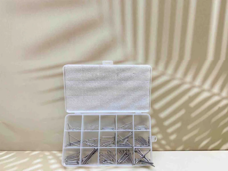 CAJA CLIP PASADOR 150PCS 10556