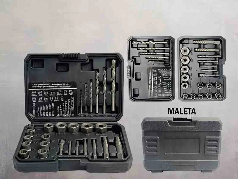 JUEGO 26PCS LOBULAR EXTRACTOR TUERCAS- PERNOS 13237
