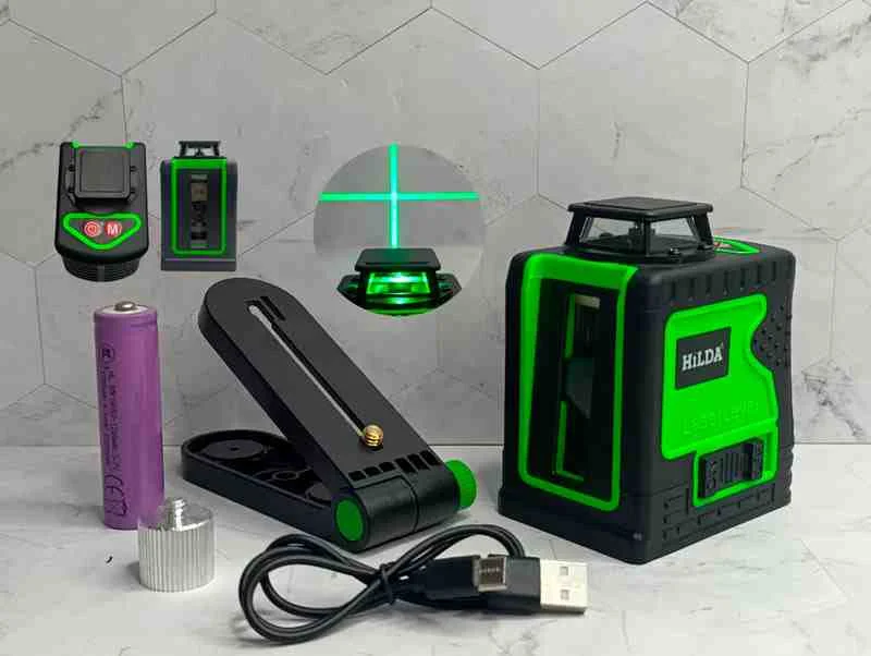 NIVEL LASER AUTONIVELANTE 5LINEAS C/BASE 13045- 5L