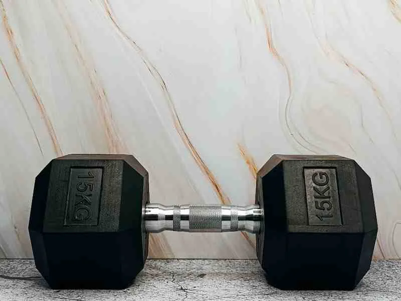 MANCUERNA HEXAGONAL X1 UND 15KG NEGRA 12817-15