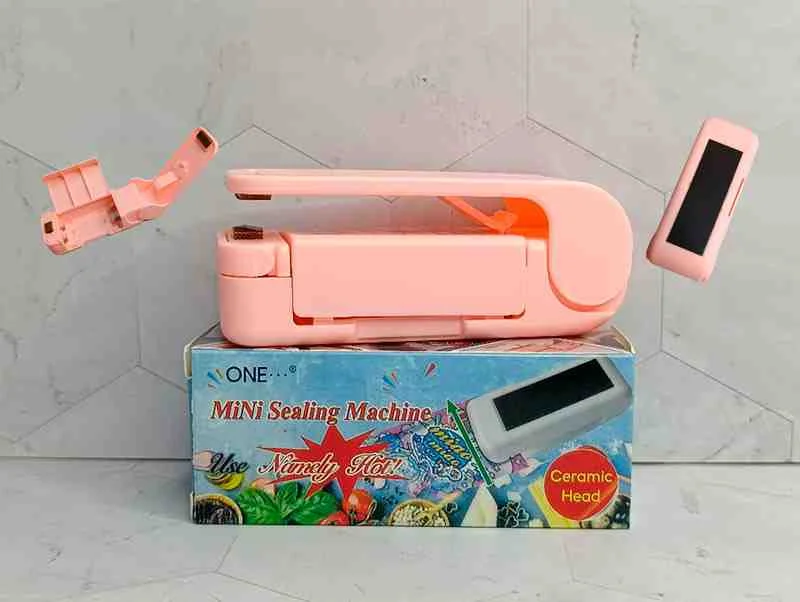 SELLADORA DE BOLSA PORTATIL ROSADO 288R