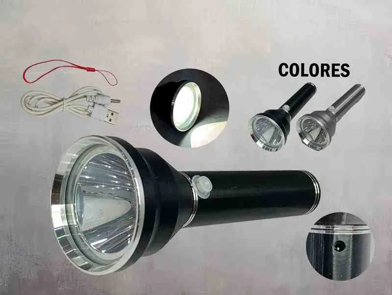 LINTERNA MANO SS-6907 2COL