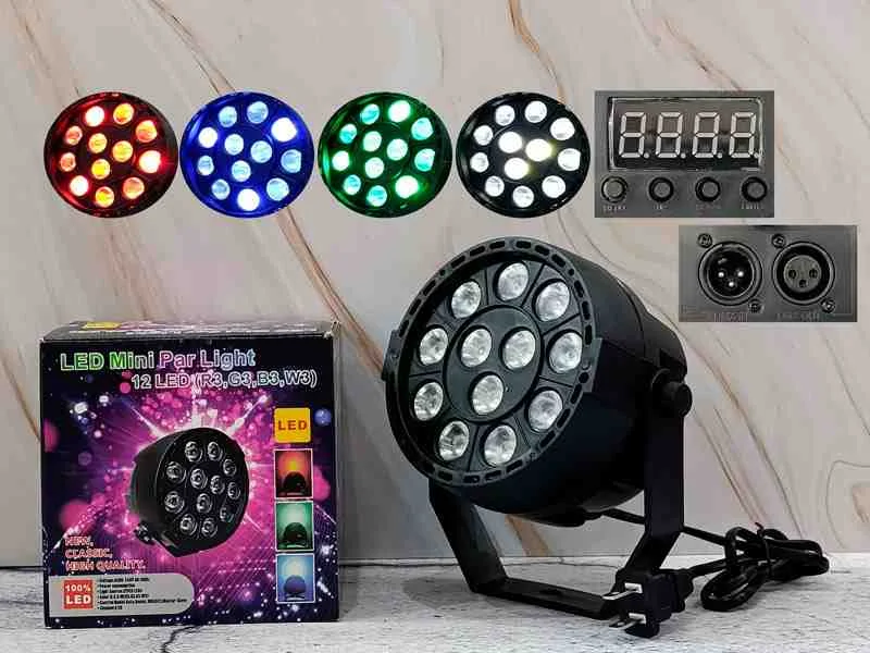 LUZ LED 12LED DMX512 202013