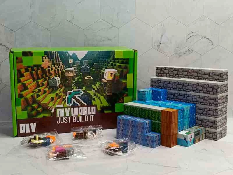 CUBO MINECRAFT 150PCS PATIO NEVADO 089 13080-150P