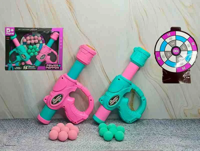 PISTOLAS X2UND DE PELOTAS NO:882 POWER POPPER