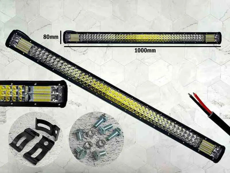 BARRA LED LIVIANO 180L 80X1000 540W 4SEC- EXTREMO 10247