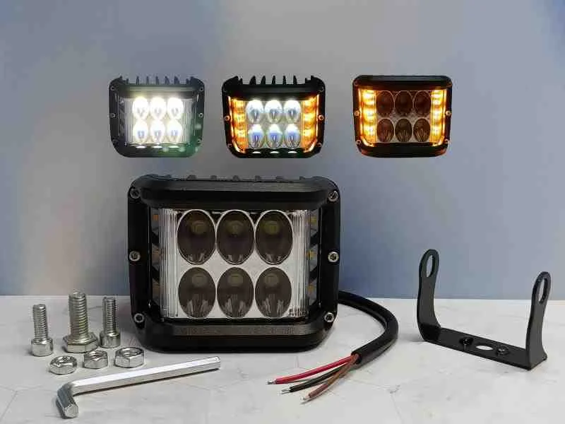 FARO LED 98*76 6L STROBO B/A LUJO 10947