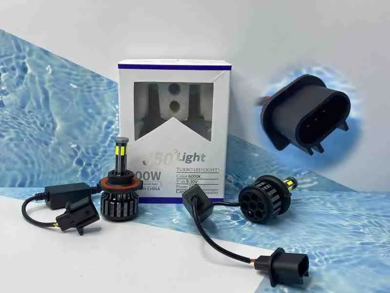 PAR BOMBILLOS LED 360 MULTI CARA H13 2PASES MCH13