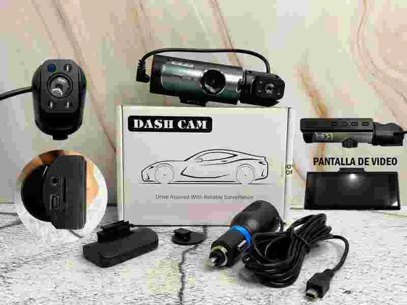 CAMARA DOBLE HD P/VEHICULO DASH CAM 12373