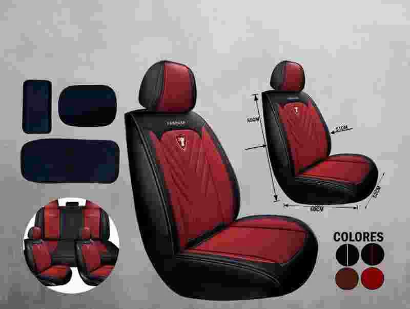 FORRO 11PCS TORO FASHCAR P/ASIENTO DE CARRO 4COL 13791