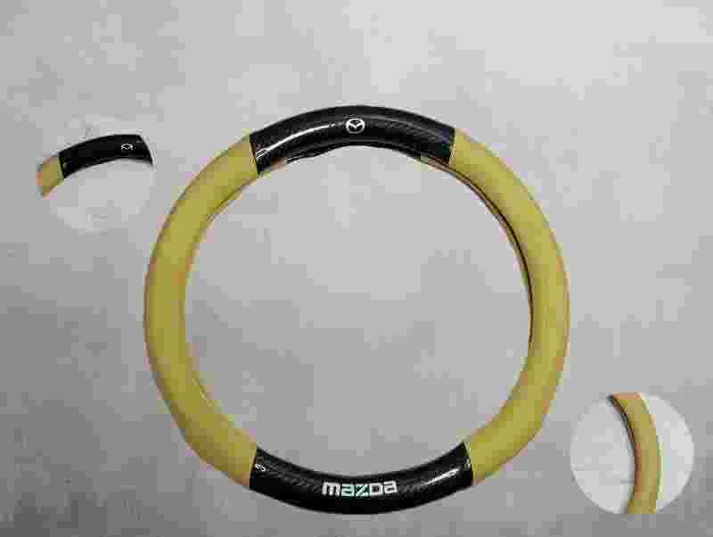 FORRO MAZDA P/VOLANTE BEIGE 13660MAZ-BG